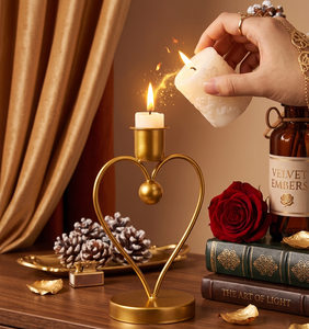 Nouvelle Arrivée – Meilleure Qualité – Porte-Bougie Métallique Unique Fait Main pour Table de Mariage ou de Dîner – Pot à Bougie Décoratif en Métal – Pilier de Bougie Métallique - Product Image 4