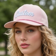 Gorra de Béisbol Deportiva con Logotipo Bordado Personalizado ODM, 5 Paneles, Visera Plana, Tela Impermeable, Orificios Cortados con Láser, Cierre a Presión - Product Image 6