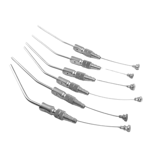 Tube d'aspiration chirurgical dentaire DIVIED INTERNATIONAL CE Frazier en acier inoxydable, collecteur d'os manuel haute efficacité - Product Image 5