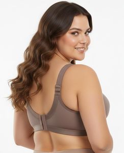 Sujetador sin costuras, sin relleno, de poliéster y algodón, sin aros, cómodo para el día a día, suave, elástico, transpirable, ropa interior femenina, venta al por mayor, sujetador suave. - Product Image 2