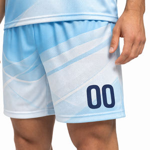 เสื้อฟุตบอลแบบกำหนดเอง ชุดฟุตบอล โพลีเอสเตอร์ตาข่าย พิมพ์ลายแบบระเหิดด้วยความร้อน โรงงาน OEM ขายส่ง - Product Image 4