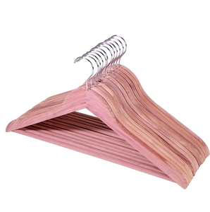 Customized logo Acacia Wood <b>Hanger</b> For your Home Storage Organizer Clothes Hanging <b>Hanger</b> With Amazing price - Product Image 5