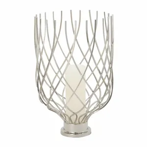 Trending Handmade Metal <b>Candle</b> Holder Premium Luxury Home Decor Wholesale Factory SupplierModern Bamboo Lantern <b>Tapered</b> Design - Product Image 1