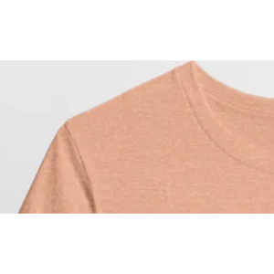 Women's Formal Crew Neck Solid/Floral Print Short Sleeve Regular Fit T-shirt 100% Organic Cotton Quick Dry Breathable - Product Image 2