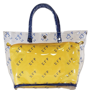 Women's Stadium Tote <b>Bag</b> <b>Clear</b> Transparent Shoulder Handbag Large Capacity Reusable Sports Event Carryall Personalized Logo - Product Image 1