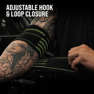 Bandes de compression pour coudes en néoprène, durables, respirantes et élastiques, pour la musculation, la gym et le cross-training - Product Image 3