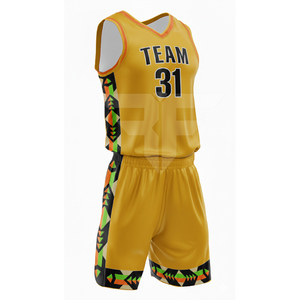 Uniforme de Baloncesto Personalizado para Equipo, Camiseta y Pantalones Cortos Reversibles, Conjunto Personalizable - Product Image 4