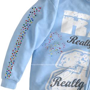 Sweat à capuche oversize en polaire pour homme, respirant, confort quotidien, avec capuche ajustable, motif uni, tailles en gros - Product Image 3