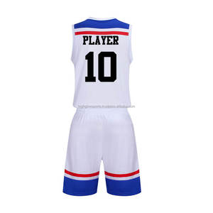 Cómodo uniforme de baloncesto de Venta caliente material duradero transpirable ropa deportiva uniforme de Baloncesto de los hombres con tarifa al por mayor - Product Image 3