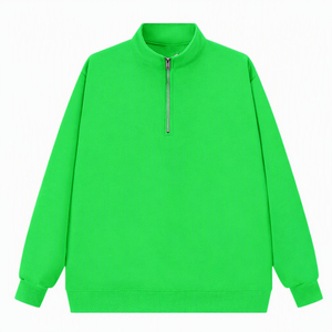 <span class=keywords><strong>Felpe</strong></span> Unisex all'Ingrosso 350 GSM in Cotone con Colletto Alto <span class=keywords><strong>Senza</strong></span> <span class=keywords><strong>Cappuccio</strong></span>, Logo Personalizzato, <span class=keywords><strong>Felpe</strong></span> Pesanti con <span class=keywords><strong>Mezza</strong></span> <span class=keywords><strong>Zip</strong></span> - Product Image 5