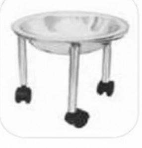 Bac à déchets médical de classe I en acier inoxydable de qualité hospitalière Hitech avec seau - Product Image 2