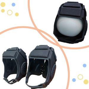 Casco de Rugby Ajustable de EVA Suave con Cierre de Gancho y Bucle, Diseño Portátil para Protección Deportiva Unisex - Product Image 2
