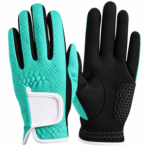 Guantes de Golf de Cuero Genuino de Alta Calidad, Transpirables y Antideslizantes, con Logotipo Personalizado en la Correa, para Hombre y Mujer, en Oferta - Product Image 5