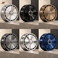 Jantes forgées Aero Disc 15 Vents en aluminium brossé multi-rayons 18-22 pouces 5x112 5x120 5x114.3 6061-T6 pour Mitsubishi