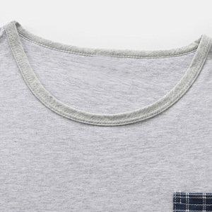 ชุดเซ็ตฤดูร้อนสำหรับผู้ชาย เสื้อยืดแขนสั้นผ้าฝ้าย 100% ดีไซน์ของตัวเอง - Product Image 5