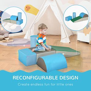 Equipo de Juego Interior Contemporáneo para Niños, Conjuntos de Juego Suaves, Casas de Juego con Elementos de Escalada, para Jardines de Infancia y Parques de Diversiones - Product Image 4