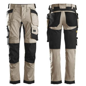Pantalon de travail de sécurité réfléchissant de classe 2 pour hommes, coupe confortable, avec éclairage LED, multi-poches, logo personnalisé, prix d'usine - Product Image 6