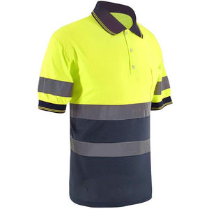 T-shirts de travail réfléchissants haute visibilité pour hommes, t-shirt réfléchissant à séchage rapide, t-shirt de sécurité - Product Image 1