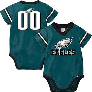 Combinaison bébé en maille noire avec bordure jaune, logo de l'équipe brodé, polyester personnalisé, drapeau américain Pittsburgh Steelers - Product Image 6