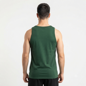 Gilet de sport décontracté imprimé, sans manches, respirant, 100% coton, séchage rapide, pour hommes et femmes - Product Image 2