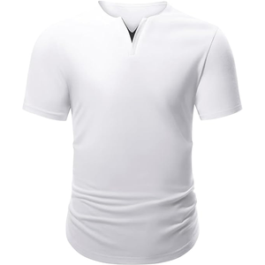 T-shirt décontracté pour homme 100 % coton à manches courtes, léger, séchage rapide, tricoté, avec motif imprimé photo, vente en gros - Product Image 2