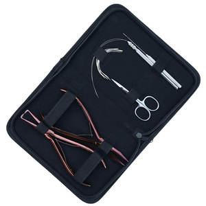 Kit d'outils pour extensions de cheveux pour salon et barbier, équipement professionnel pour l'application et le retrait d'extensions de cheveux, robuste - Product Image 1