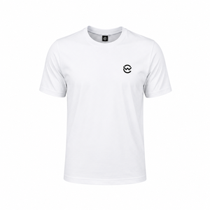 Nouveaux T-shirts décontractés pour hommes, couleur unie, 100% coton/100% polyester, jersey uni, coupe ample, respirant, anti-rides - Product Image 3