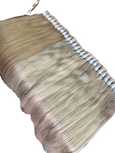 ผมต่อแบบเทปเส้นเดียวจากผู้บริจาคคนเดียว สี 613 ไฮไลท์ ผมแท้บริสุทธิ์ - Product Image 4