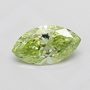 Diamante Cultivado en Laboratorio de Corte Marquise de 1.10ct, Verde Intenso VS2, Certificado IGI, Pulido EX, CVD, Diamante Suelto para Fabricación de Joyería al por Mayor - Product Image 1
