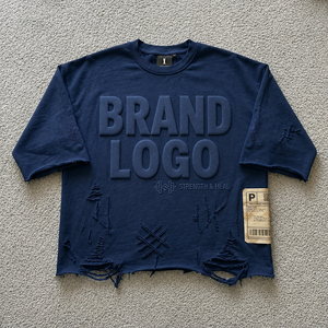 Camiseta de Hombre, Corte Regular, 100% Algodón, Negra Lisa, Estilo Urbano, con Bolsillo, Logotipo Personalizado, Informal, Manga Corta, Hip Hop, Secado Rápido - Product Image 4