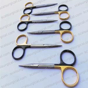 กรรไกรตัดเส้นเอ็น Stevens ระดับมืออาชีพ ขนาด 11.5 ซม. ด้ามจับสีทอง ทำจากสแตนเลสสตีลคมกริบ สำหรับการผ่าตัด - Product Image 5