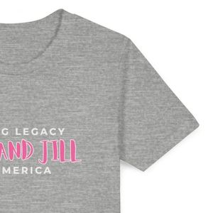 เสื้อยืดเด็ก Jack and Jill Pink Living Legacy แขนสั้น คอกลม พิมพ์ลายกราฟิก สไตล์ลำลอง เสื้อยืดเด็กสั่งทำได้ ขายส่งเสื้อผ้า - Product Image 6