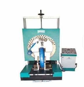 Máquina Envolvedora Vertical Automática de Bobinas de Alambre Eléctrico PET/PP con PLC y Motor - Product Image 2