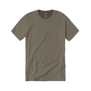 Camiseta de Manga Corta para Hombre, Corte Regular, 60/40 Algodón Peinado Hilado en Anillo/Fibra de Bambú, 32 Hilos, Parte Delantera Estampada, Ecológica y Transpirable - Product Image 4