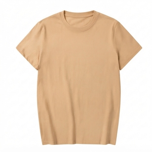 เสื้อยืดคอกลมผ้าฝ้ายสำหรับผู้ชาย สวมใส่ได้ทุกวัน แบบเรียบง่าย แขนสั้น รับสกรีนโลโก้ ขายส่งจากโรงงานผลิตเสื้อผ้า - Product Image 1