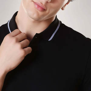 Camiseta Polo con Logotipo Personalizado para Hombre, Mezcla de Algodón de Alta Calidad, Proveedor OEM, Camiseta Polo Ajustada para Hombre, Ropa Casual, Fabricante al por Mayor - Product Image 6