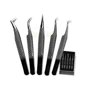 DANTRIC IMPLANTS – Kit de pinces à cils de précision en acier inoxydable, modèle NN-5321, pointe lisse et durable, outils de beauté professionnels pour cils - Product Image 3