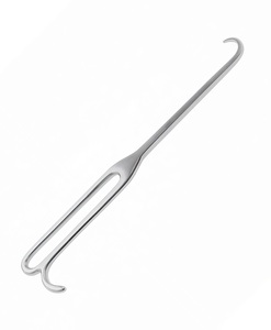 Gancho para Huesos con Anillo de Agarre, Gancho para Huesos de Acero Inoxidable de Primera Calidad con Punta Ancha - Product Image 1