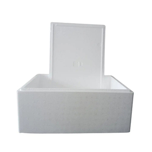 Boîte en polystyrène EPS de 24 litres avec couvercle pour le stockage et le transport des aliments |    Conteneurs en polystyrène isolés réutilisables - Product Image 1