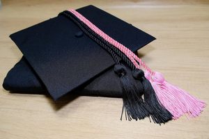 <b>Black</b> and Pink Twisted Drawcord with Tassels 3 Strand Classical Style for Garment Use With Cheap Price & OEM Service - Product Image 3