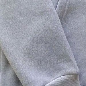 เสื้อฮู้ดดี้ผู้ชายปักโลโก้ตามสั่ง ผ้าฟลีซคอตตอน 100% สไตล์สตรีทแวร์ สำหรับผู้ใหญ่ ใส่ได้ในฤดูหนาว - Product Image 6