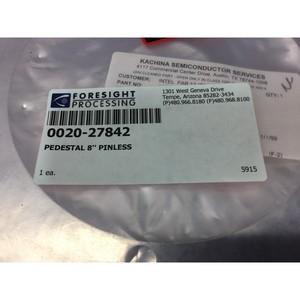 AMAT 0020-27842 Pedestal, 101, Sin Pines, 8" - Equipo y Piezas de Semiconductores de Confianza de Global Legacy - Product Image 3