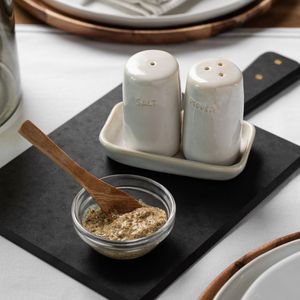 Table decoration <b>salt</b> and pepper <b>shaker</b> material marble modern decoration customise colour round shape new style <b>salt</b> pepper - Product Image 2