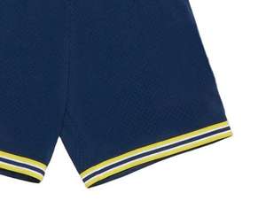 Shorts de basket-ball en mesh pour garçons, qualité supérieure, logo personnalisé, vente en gros, shorts de basket-ball imprimés pour hommes, respirants, service OEM - Product Image 4