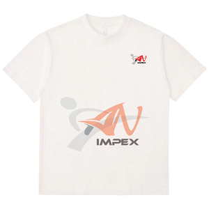 Camiseta de Alta Calidad, 310 g/m², 100% Algodón, con Logotipo Personalizado, Lisa, Talla Grande para Hombre, Negra, Gruesa - Product Image 4