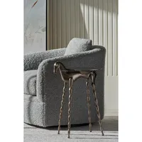 Ensemble table basse et chaise moderne pour bureau à domicile, en métal, hauteur réglable, portable et avec rangement, grand grossiste Zahid Exports