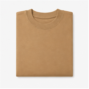 Camiseta Personalizada de Algodón Grueso para Hombre, Cuello Redondo, Manga Corta, Talla Extra Grande, MTS-OVR-0024 - Product Image 3