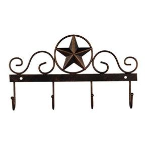 Heavy Duty Vintage Metal Wall <b>Hook</b> Decorative Cast Iron Coat Hat Key Holder for Entryway Wall Organizer - Product Image 6