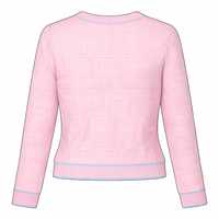 Cardigan d'hiver rose pour femme en laine/acrylique, boutonné, à manches longues, coupe ajustée, décontracté, pour le bureau, respirant, haute qualité, OEM