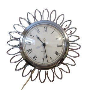Modern Flowering Design Fancy Metal <b>Wall</b> <b>Clock</b> Metal in Iron Frame Hot Selling New Design Trendy <b>Wall</b> <b>Decor</b> <b>Clock</b> - Product Image 1